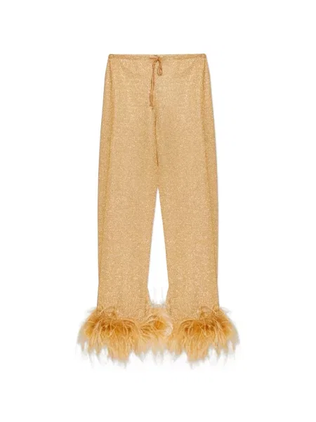 Pantaloni Oseree cu pene