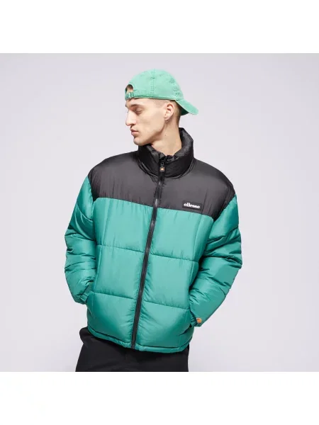 Ellesse Kurtka Puchowa Argent Padded Blk/green Padded Jacket czarna