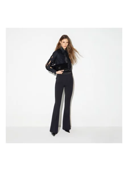 Pantaloni Elisabetta Franchi negru