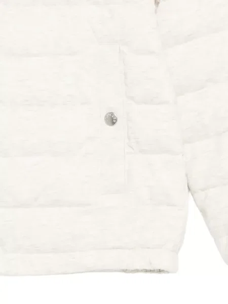 Kurtka dziecięca Moncler Enfant szara