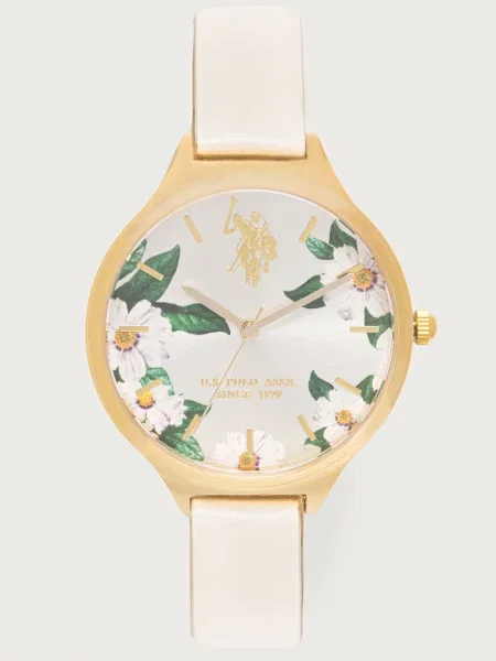 U.S. Polo Assn. zegarek DAHLIA beżowy