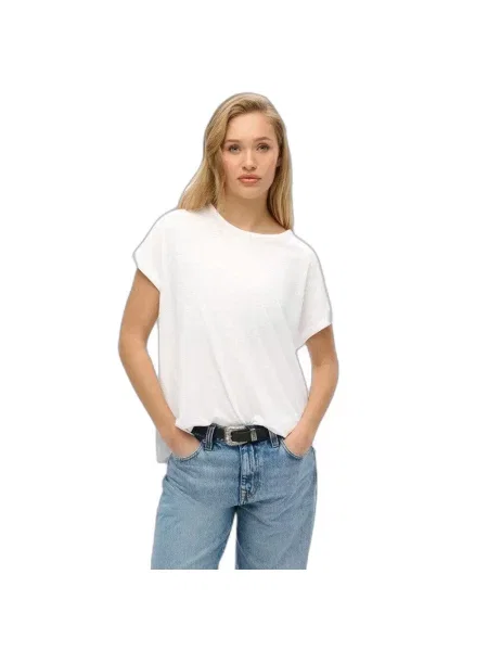 Koszulka o luźnym kroju Superdry Studios biała