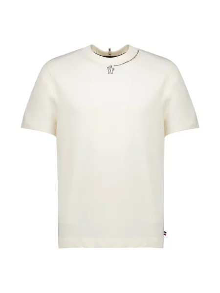 Koszulka Moncler beżowa
