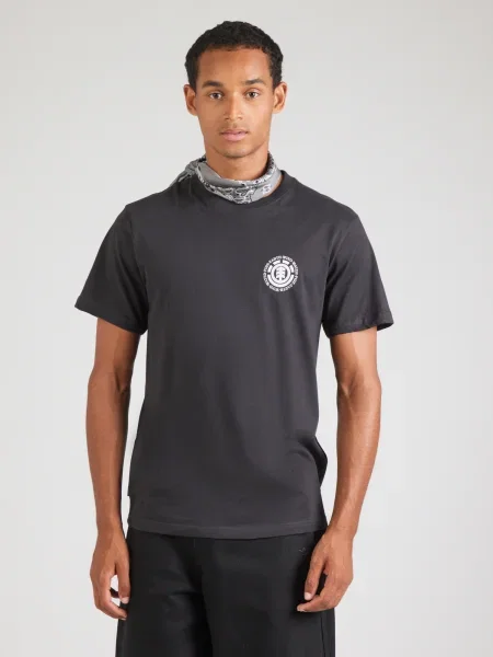 ELEMENT Tricou SEAL gri metalic alb