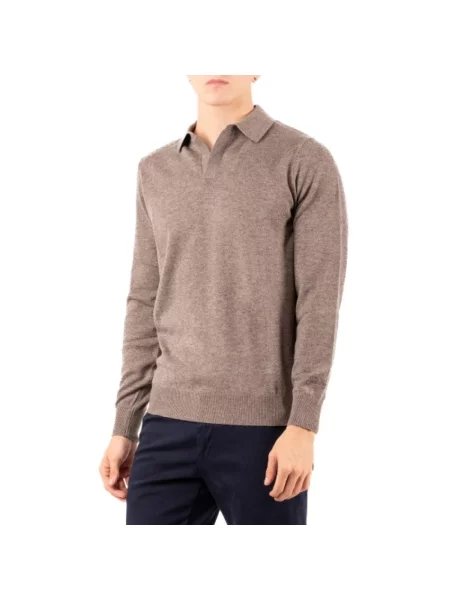 Sweter Saint Barth brązowy