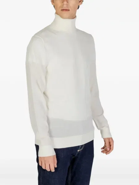 Pulover Calvin Klein Jeans alb