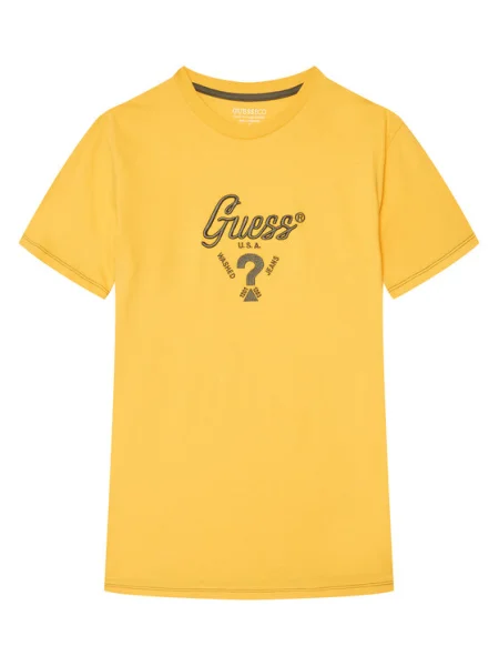 Guess Tricou galben