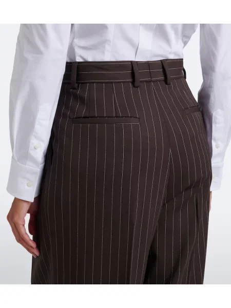 Pantaloni Dolce&gabbana de lână maro
