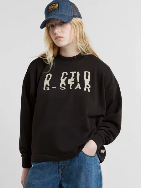 Світшот G-star Raw чорний