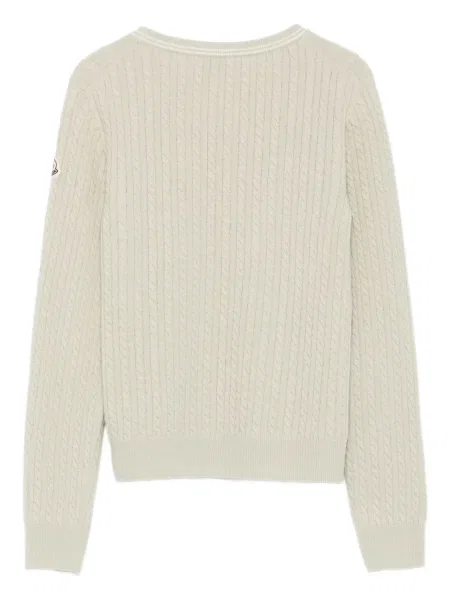 Sweter dziecięcy Moncler Enfant zielony