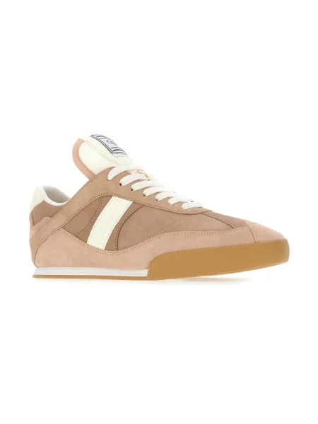 Sneakersy Chloe skórzane brązowe