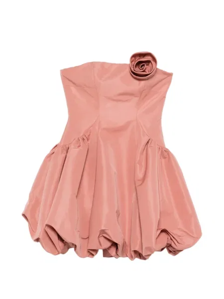 Rochie mini Cult Gaia cu model floral de costum mini roz