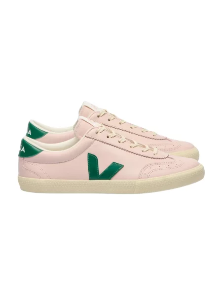 Sneakersy Veja Volley skórzane różowe