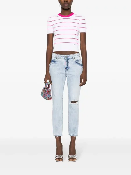 Dětské džíny Dsquared2 modré