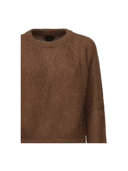 Sweter Pinko brązowy