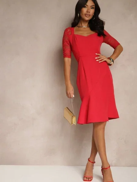 Rochie Natileira roșie