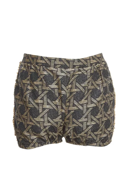 Jacquard kratke hlače Dsquared2 crna