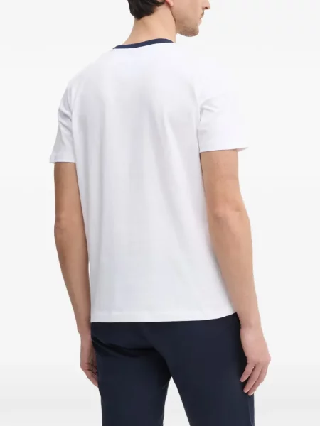 Tricou Hackett London alb