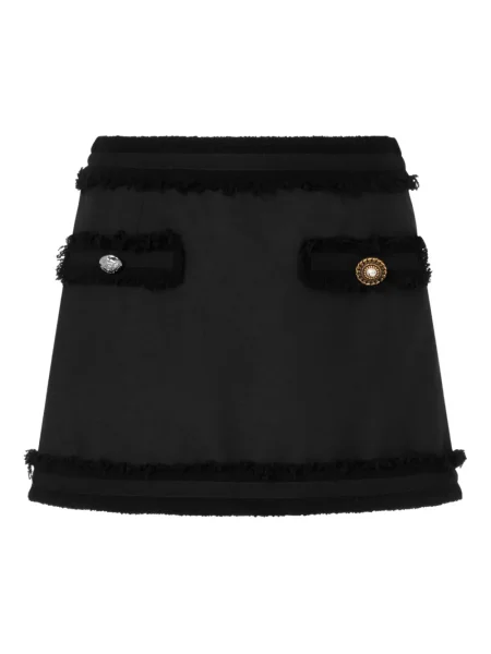 Fusta mini Moschino negru