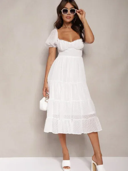 Rochie Nephia albă