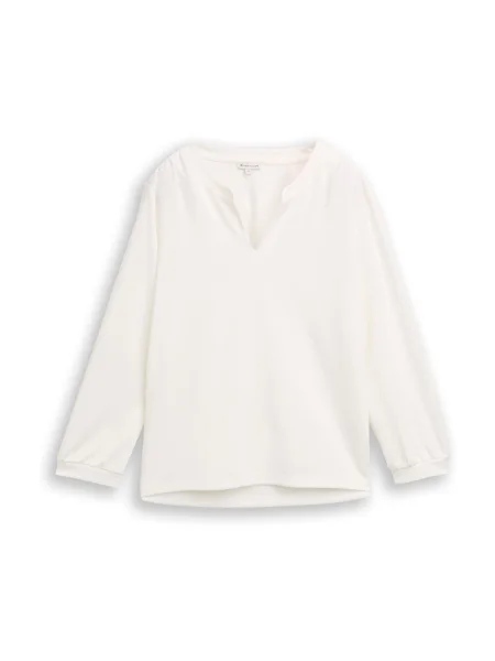 TOM TAILOR Tricou murdar alb