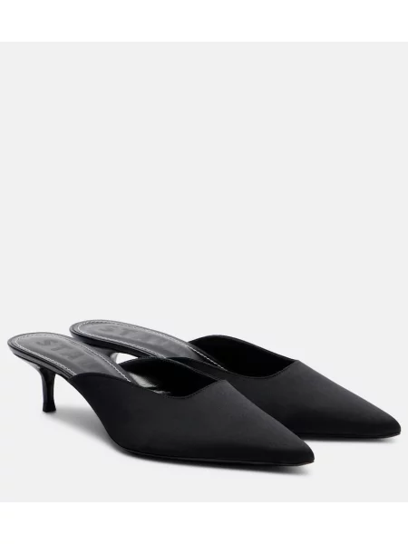 Papuci tip mules Staud negru