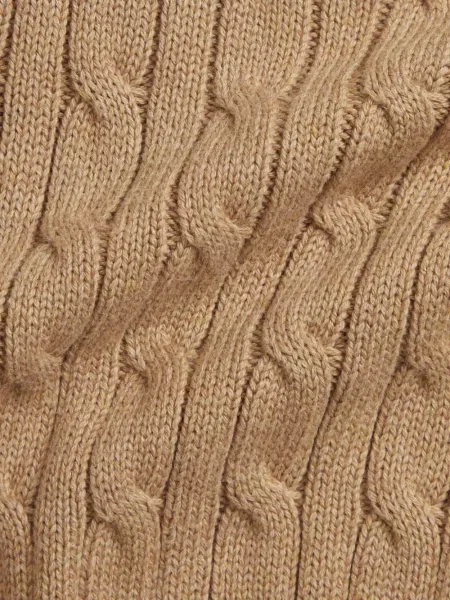Sweter dziecięcy Polo Ralph Lauren brązowy