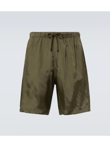 Pantaloni Dries Van Noten argintiu