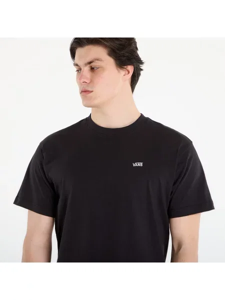 Тениска Vans с изчистен дизайн черно