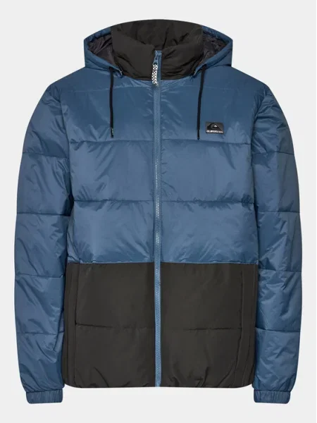 Quiksilver Geacă din puf Wolfs albastru