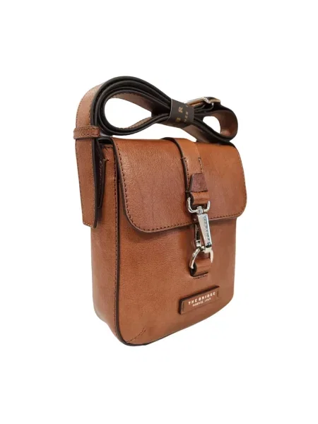 Torba crossbody The Bridge skórzana brązowa