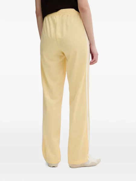 Pantaloni Adidas cu dungi alergare negru