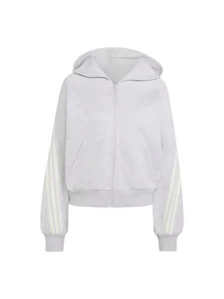 Geacă Adidas Sportswear cu glugă gri