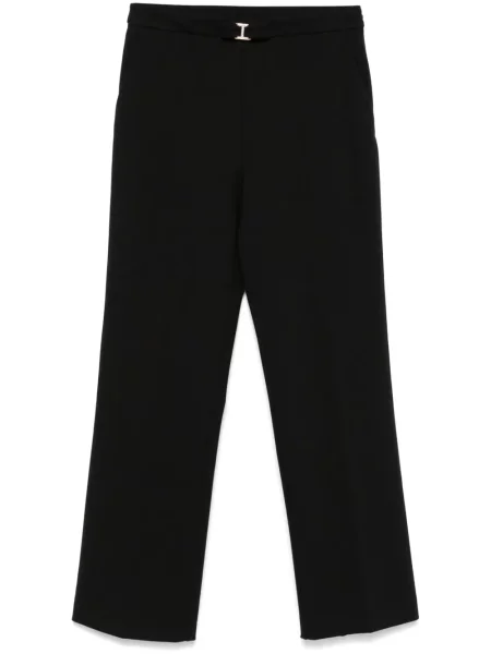 Pantaloni Twinset cu funde negru