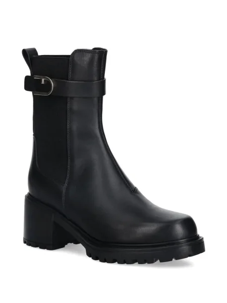 Botine Furla cu cataramă negru