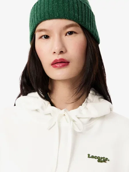 Худі Lacoste білий