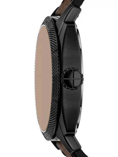 Fossil zegarek Machine brązowy