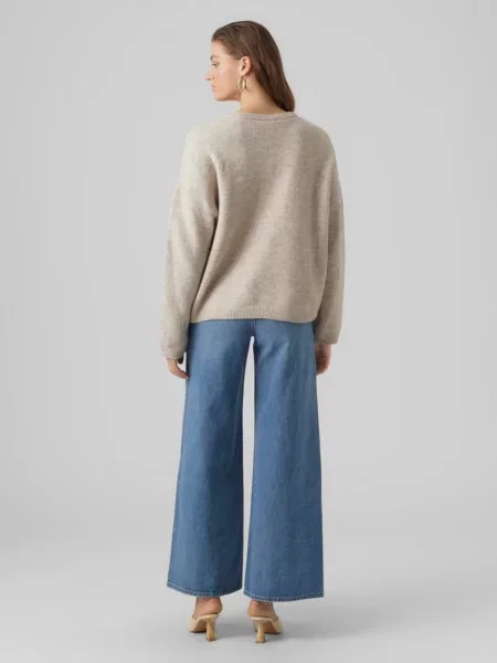 Свитер Vero Moda бежевый