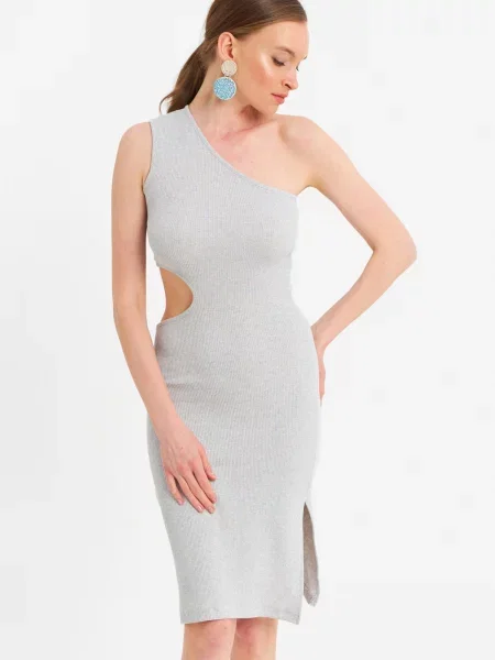 Cool & Sexy Rochie deschis gri