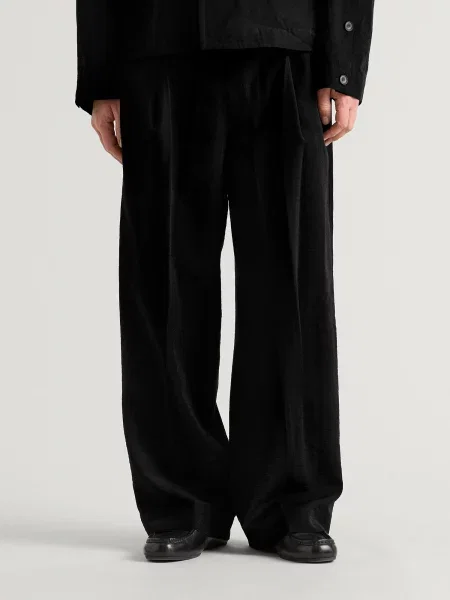 Spodnie Homme Plisse Issey Miyake czarne