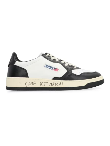 Sneakers Autry Medalist Low Man White/ Black EUR 43 białe