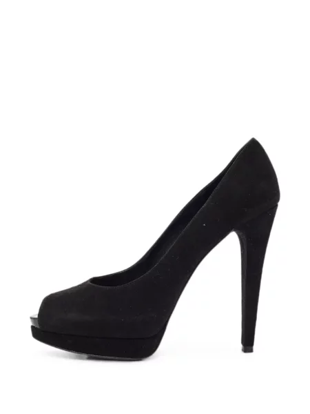 Pantofi cu toc Stuart Weitzman cu platformă negru
