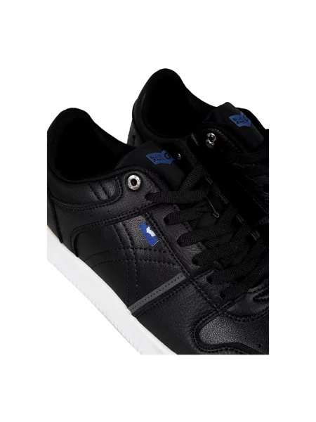 Sneakersy Gas skórzane czarne