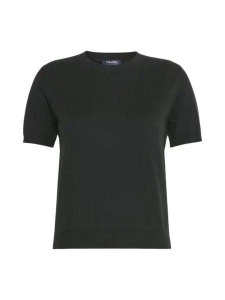 Dzianinowy sweter Max Mara czarny