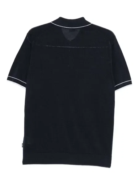 Tricou polo Boss de in albastru