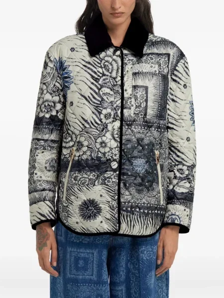 Jakna Roberto Cavalli s printom plava