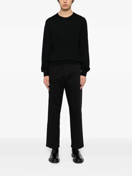 Tricou Tom Ford cu decolteu în U negru