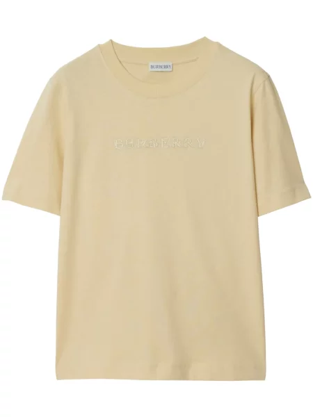 Tricou Burberry cu broderie