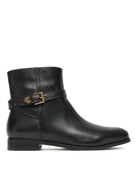 Botki LAUREN RALPH LAUREN czarne