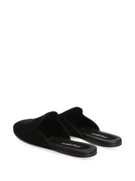 Papuci de casă Dolce & Gabbana negru